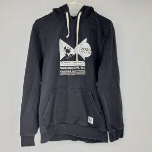 American Roots 2023 FL - CIO Martin Luther King Jr Black Graphic Hooded Sweatshi